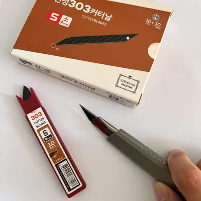 شراء شفرات قاطعة من مادة فولاذ الكربون SK2 عالية الكربون بسمك 0.38 مم لتغليف السيارات بحجم صغير التصنيع عبر الإنترنت