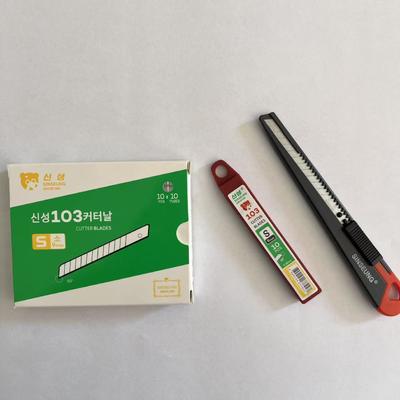 شراء 9mm Width Silver Small Cutter Blade for Heavy Duty Industrial Cutting التصنيع عبر الإنترنت