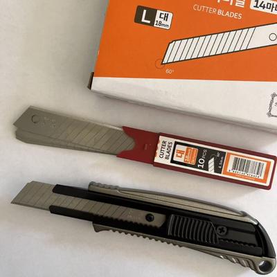 شراء Replacement Frequency Varies Depending On Usage 18mm Blade Cutters Silver التصنيع عبر الإنترنت