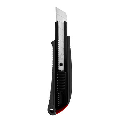 SINSEUNG L703 سكاكين سوداء 18 ملم مفيدة مع قفل تلقائي وتصميم مضاد للنزول